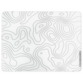 XVX Space Pad Glass Gaming Mouse Pad with Anti-Slip Rubber Base